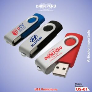 USB Publicitarios con logo