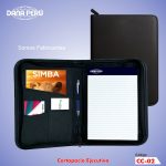 Cartapacios corporativos de cuero sintético por mayor. Cartapacios para documentos de alta calidad a precio económico. Envíos a todo el Perú.