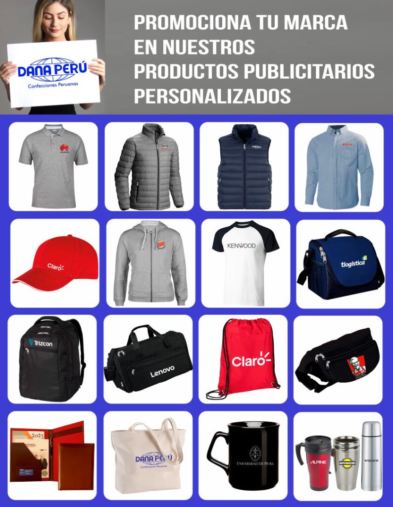 Dana Perú artículos publicitarios y merchandising