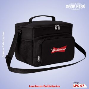 Loncheras y coolers publicitarios personalizados con logo. Lonchera térmica económica de muy buena calidad. Despachos a todo el Perú.