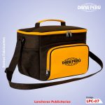 Loncheras y coolers publicitarios personalizados con logo. Lonchera térmica económica de muy buena calidad. Despachos a todo el Perú.