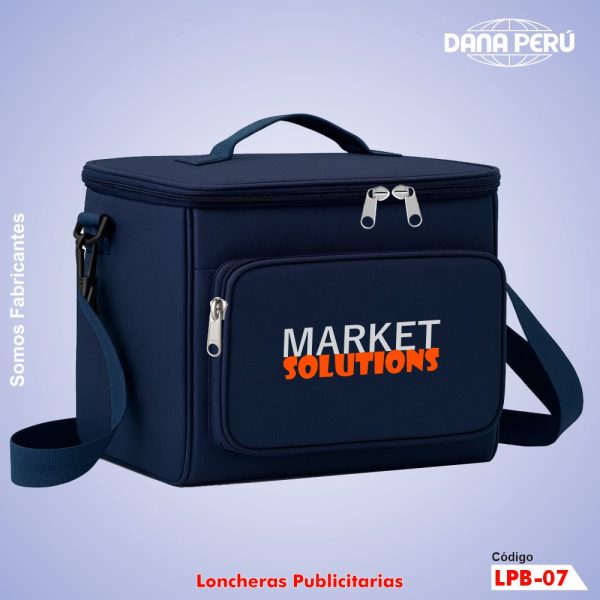 Confección de Loncheras Publicitarias Económicas. Loncheras de muy buena calidad, envíos a todo el Perú.