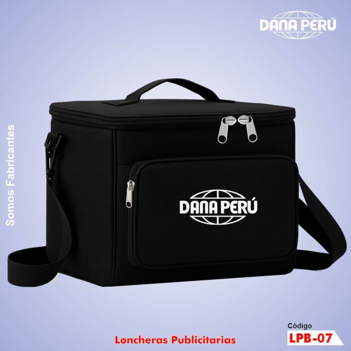 Confección de Loncheras Publicitarias Económicas. Loncheras de muy buena calidad, envíos a todo el Perú.