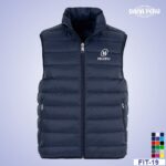 Somos Dana Perú fabricante de Chalecos Acolchados Empresariales, personalizados con logo. Precios económicos. Envíos a todo el Perú.