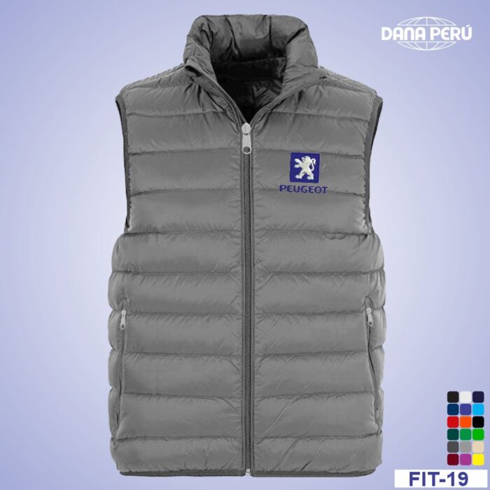 Somos Dana Perú fabricante de Chalecos Acolchados Empresariales, personalizados con logo bordado. Precios económicos. Envíos a todo el Perú.
