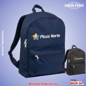 Venta de mochilas publicitarias económicas personalizadas con logo. Precios al por mayor.