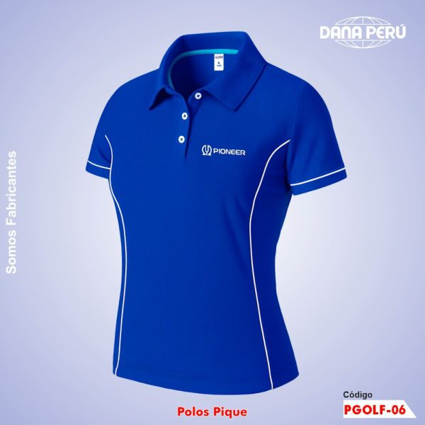 Fabricantes de polos pique cuello camisero 100% algodón. Polos personalizados de muy buena calidad y precio económico. Envíos a provincias.