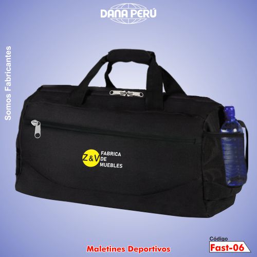 Fabricante de maletines deportivos publicitarios al por mayor. Precios económicos. Dana Perú.