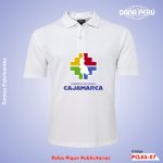Polos publicitarios cuello camisero personalizados con logo estampado y bordado. Polo de muy buena calidad y precio económico. Envíos a provincias.