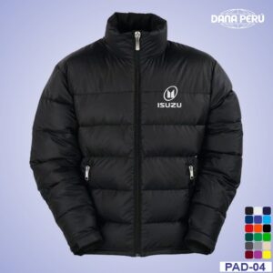 En Dana Perú fabricamos casacas acolchadas impermeables personalizadas en Perú a precio económico, con acabados de alta calidad.