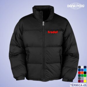 Dana Perú fabricante de casacas ejecutivas acolchadas personalizadas con logo, alta calidad a precio económico, envíos a todo el Perú.