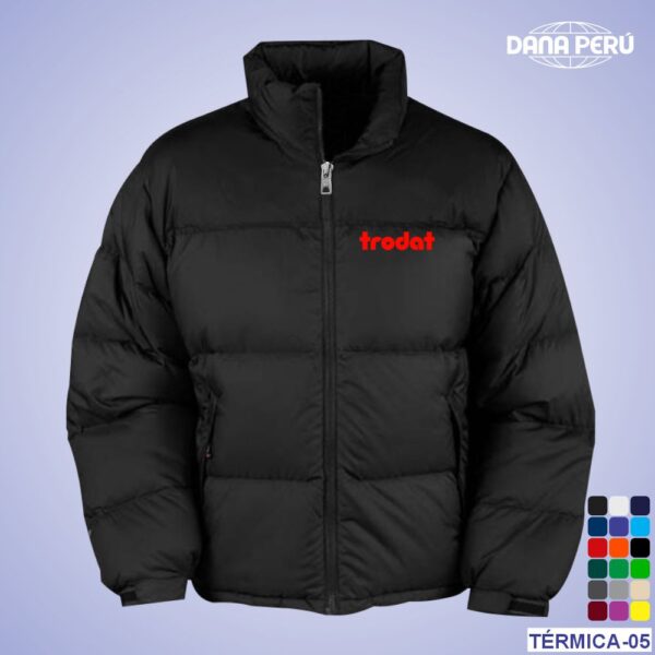 Dana Perú fabricante de casacas ejecutivas acolchadas personalizadas con logo, alta calidad a precio económico, envíos a todo el Perú.