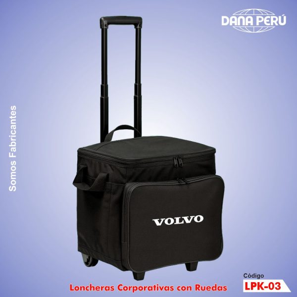 Loncheras Cooler con Ruedas personalizadas con logo. Loncheras corporativas de muy buena calidad a precio económico.