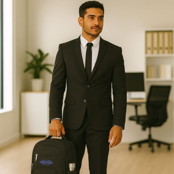 Mochila Para Laptop de Lona - Imagen 2
