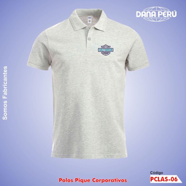 Polos institucionales personalizados con logo. Polos pique de alta calidad a precio económico.