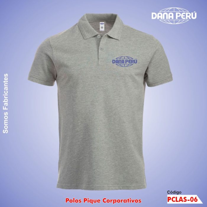 Polos institucionales personalizados con logo. Polos pique de alta calidad a precio económico. Envíos a todo el Perú.