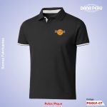 Polos Corporativos Personalizados con logo bordado. Polos camiseros pique para empresas e instituciones, calidad de exportación, precio económico.