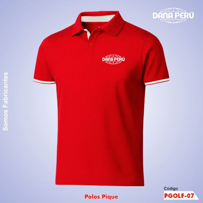 Polos Corporativos Personalizados con logo bordado. Polos camiseros pique para empresas e instituciones, calidad de exportación, precio económico.