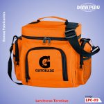 Loncheras térmicas publicitarias personalizadas con logo. Loncheras cooler de muy buena calidad a precio económico.