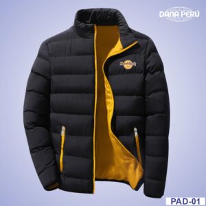 Somos Dana Perú fabricante de Casacas corporativas acolchadas personalizadas con logo. Envíos a todo el Perú. Precios económicos.