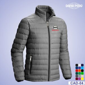 Somos Dana Perú Fabricante de Casacas Acolchadas institucionales para empresas al por mayor. Precios económicos. Envíos a todo el Perú.