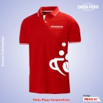 Polos cuello camisero unisex personalizados con logo bordado. Polos pique de alta calidad a precio económico. Envíos a todo el Perú.