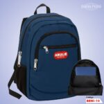 Mochilas corporativas personalizadas en Lima. Mochilas con logo estampado y bordado de muy buena calidad a precio económico. Mochilas para empresas.