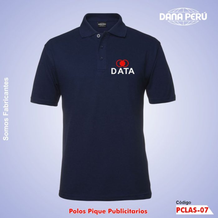 Polos pique publicitarios económicos personalizados con logo. Polos pique baratos. Envíos a todo el Perú.