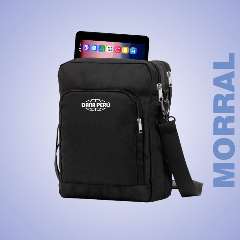 Dana Perú fabricante de morrales publicitarios de lona y tela. Personalizamos con logo, precios económicos, envíos a todo el Perú. Atención esmerada.