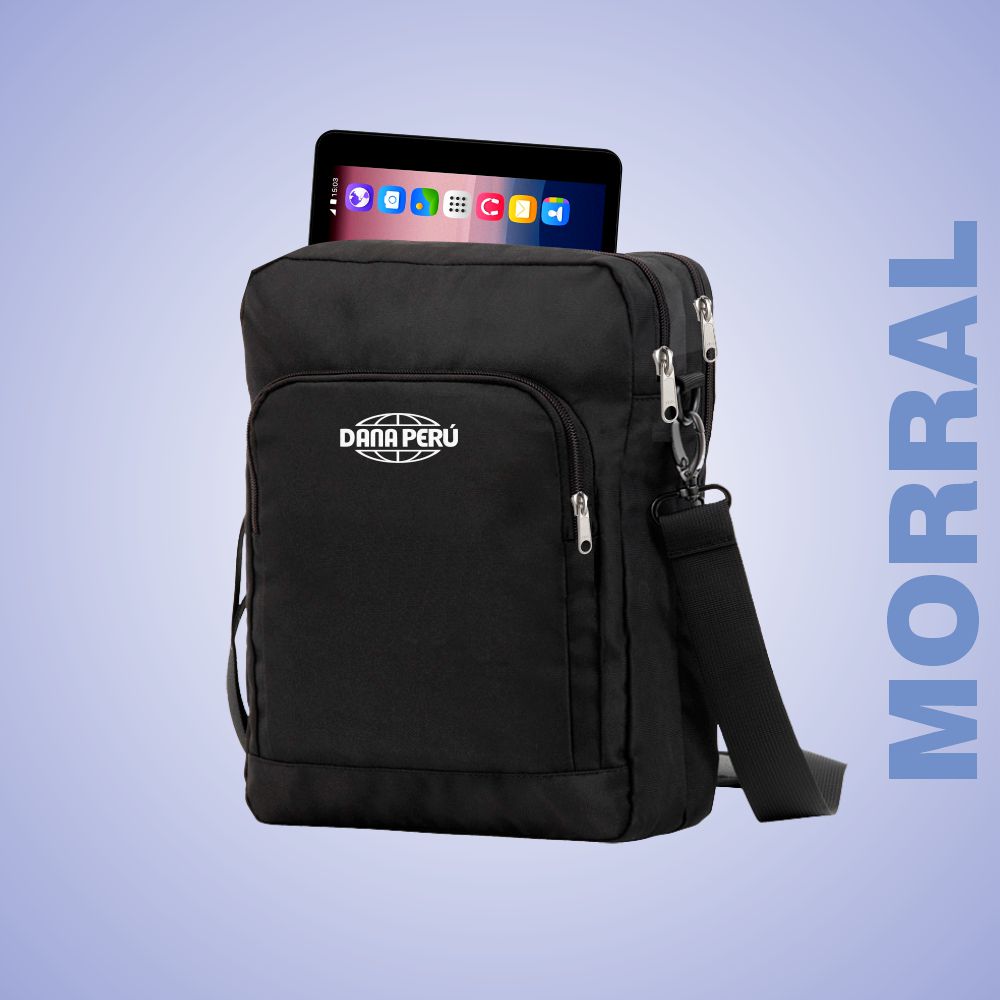 Dana Perú fabricante de morrales publicitarios de lona y tela. Personalizamos con logo, precios económicos, envíos a todo el Perú. Atención esmerada.